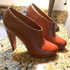 Cole Haan X Nike Cognac Stephanie Bootie, 7.5B